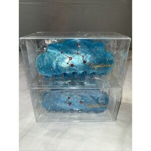 Set Of 2 Sagittarius Blue Hair Clips